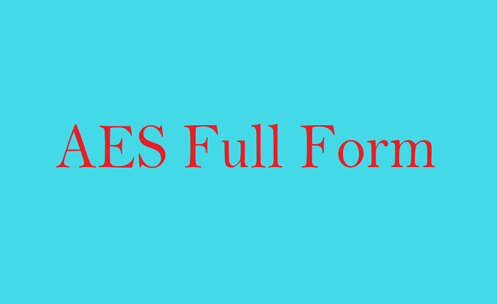 AES Full Form What Does It Mean
