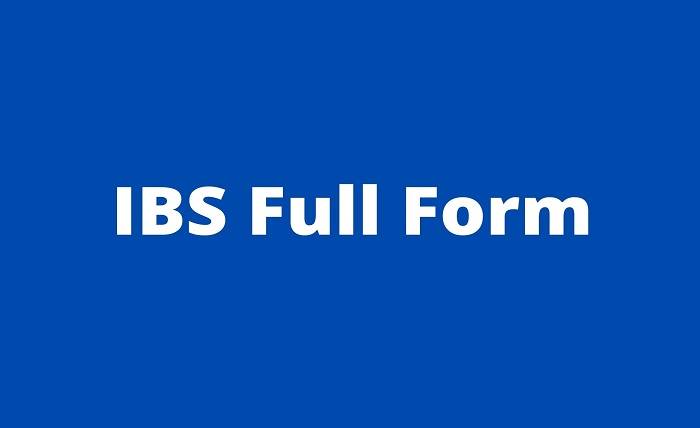 Do You What is the Full Form of IBS